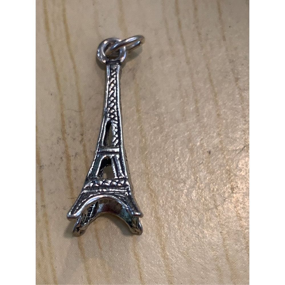 Eiffel Tower Sterling Silver Jewelry Charm